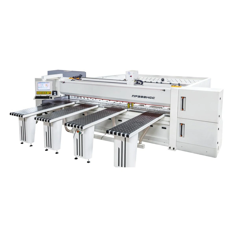 High Speed PVC Automatic Panel Saw Machinery Heavy Duty Woodworking Computer Panel Saw