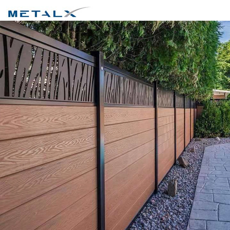 High quality/High cost performance  Outdoor Panel and Easy Installation Eco Friendly WPC Fence