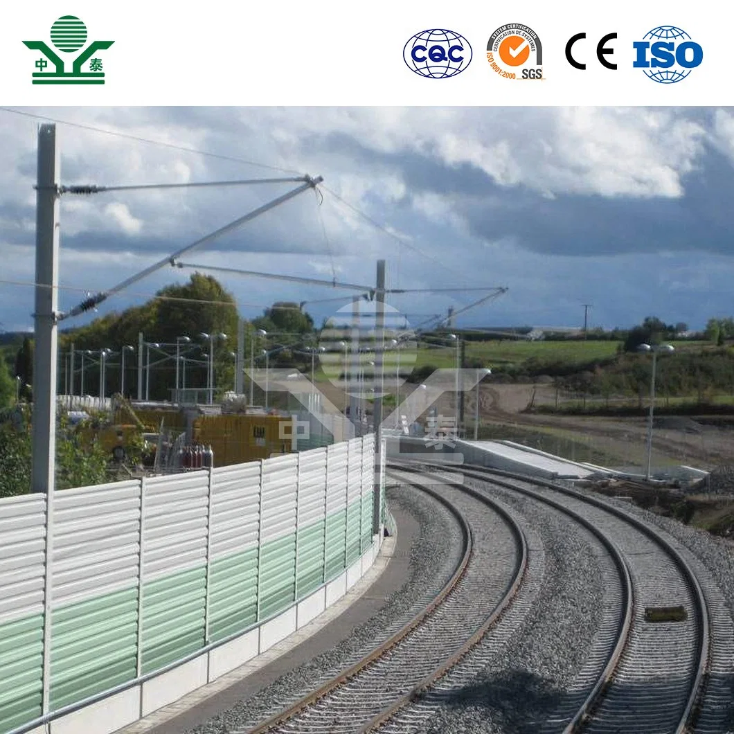 Zhongtai Generator Sound Barrier China Suppliers Anti Noise Fence 2500mm Railway Noise Barrier