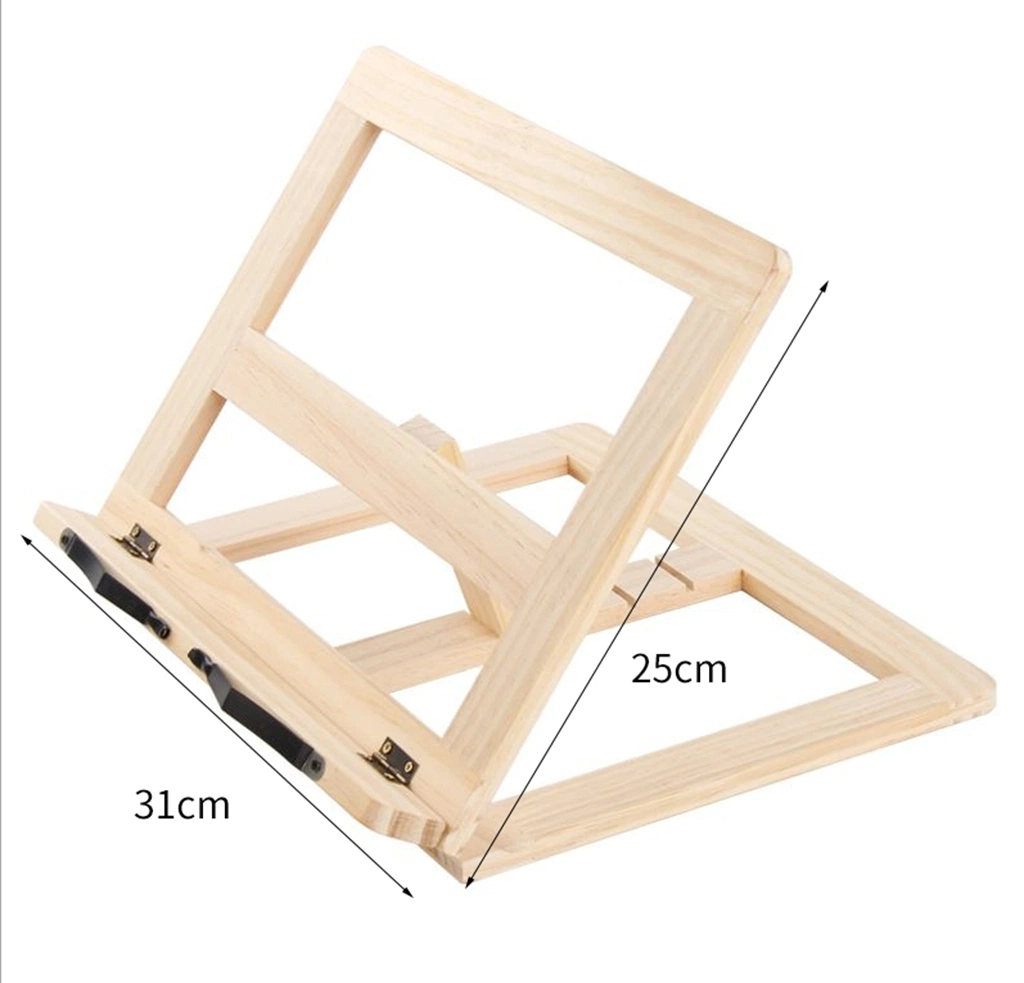 Holzzeichentafel Bücherregal-Tisch Easel für Desktop-Dekoration