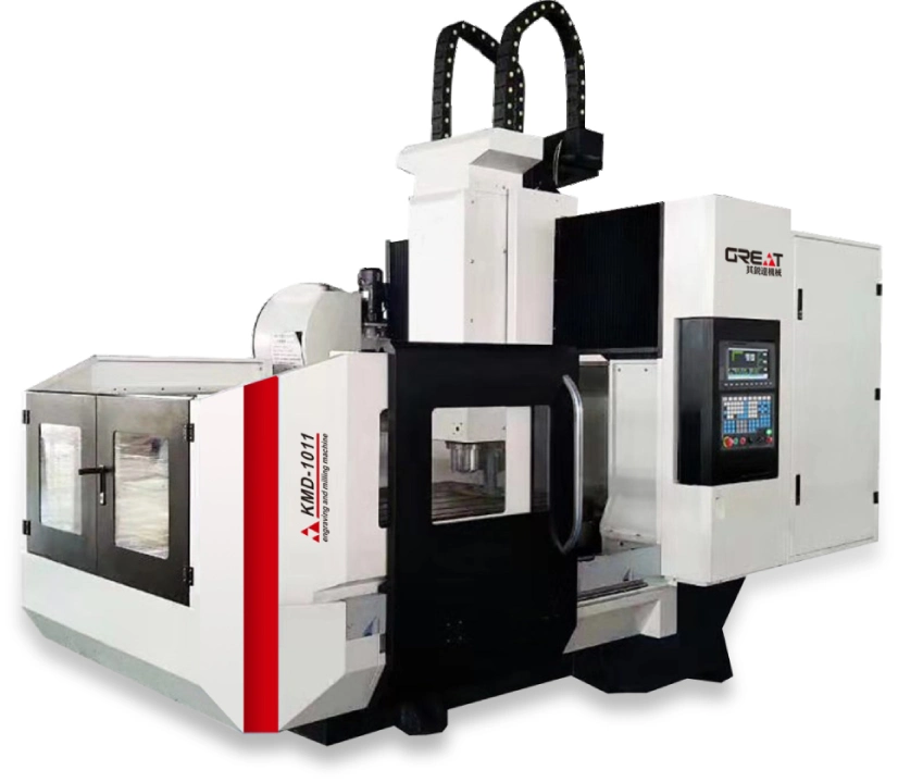 KMR-2511 máquina herramienta CNC de alta precisión Engraming Fresado Maquinado largo Centro