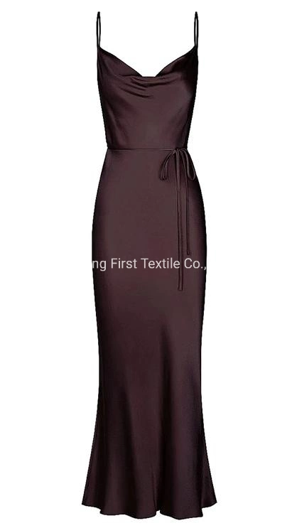 High Grade Quality Silk Crepe Dress for Women Fashion Fashion Garment Apparel