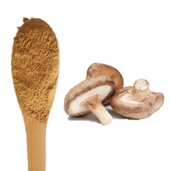 Factory Direct Wholesale Shiitake Mushroom Extract Powder Lentinus Edodes Extract 30% 50% in Bulk