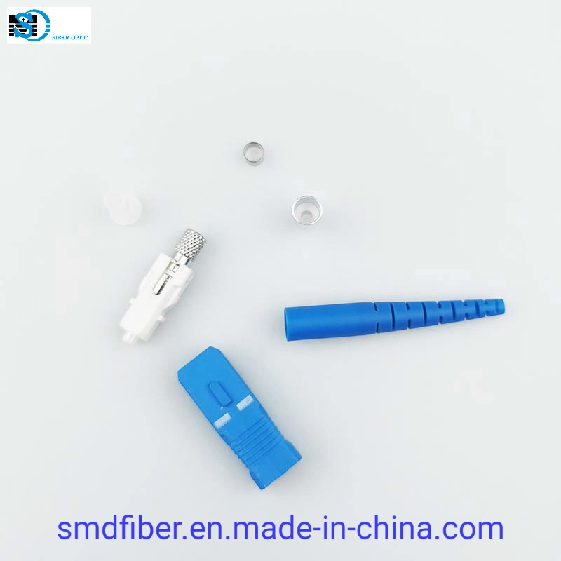 Fiber Optic Connector Sc Upc 0.9 2.0 3.0 Connector Parts Fiber Optic Connector Kit