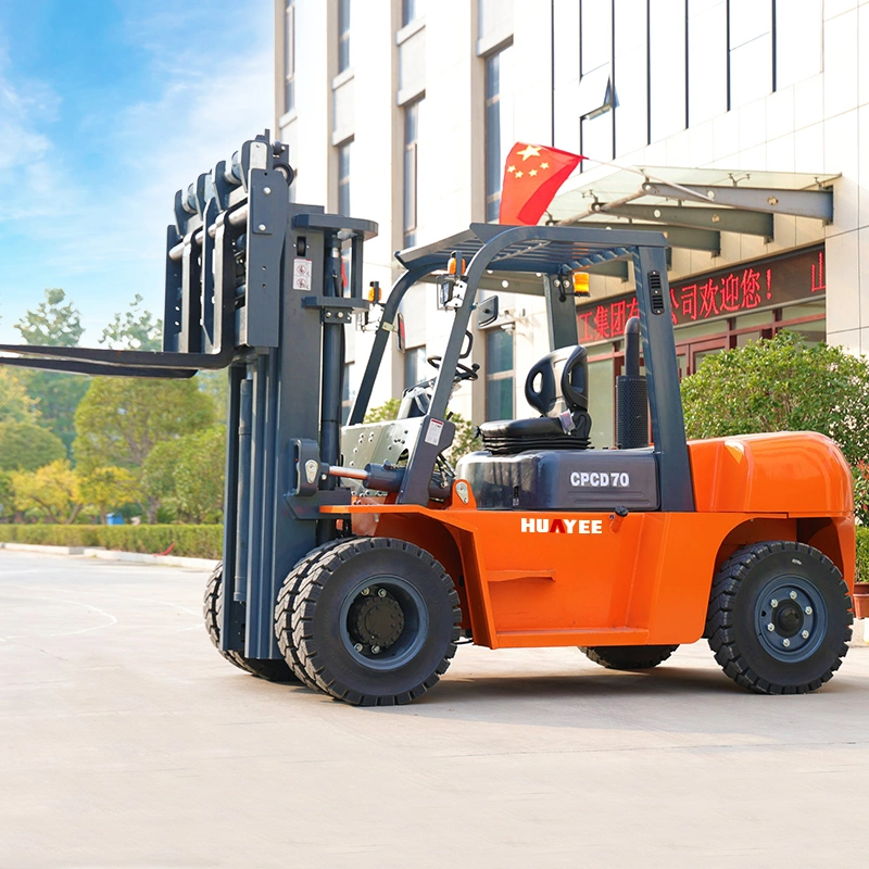 2 Ton Electric Forklift Truck with Optional Triple Mast