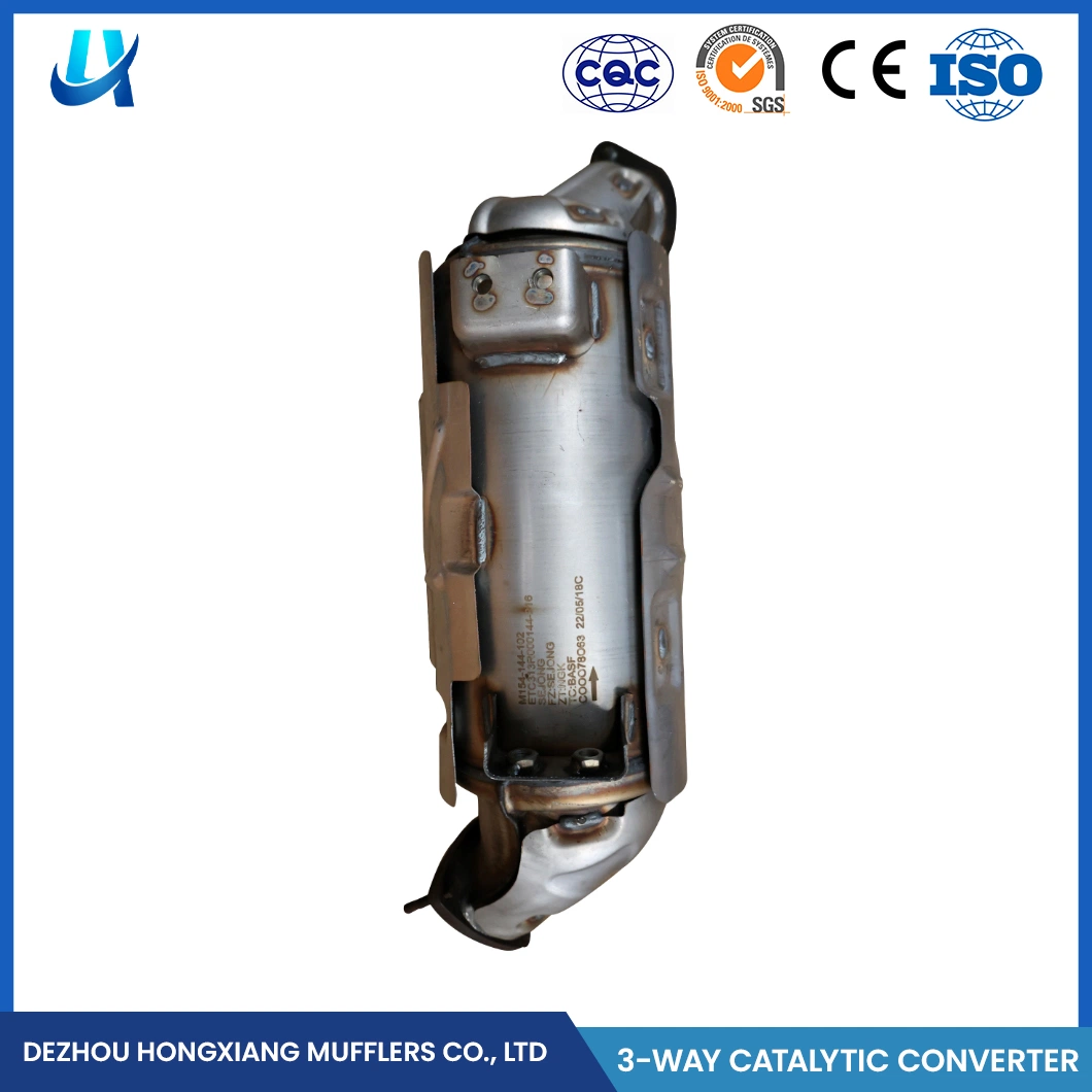 Hongxiang Metallic Catalyst Carrier China Auto Exhaust Purification Universal Catalytic Converters Custom Exhaust Catalytic Converter