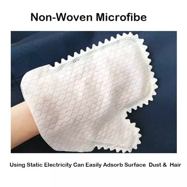 New Hot Selling Products Five Fingers Dry Wipe Glove Pet Cat Dog Non Woven Non Irritating Household Cleaning Hand Gloves