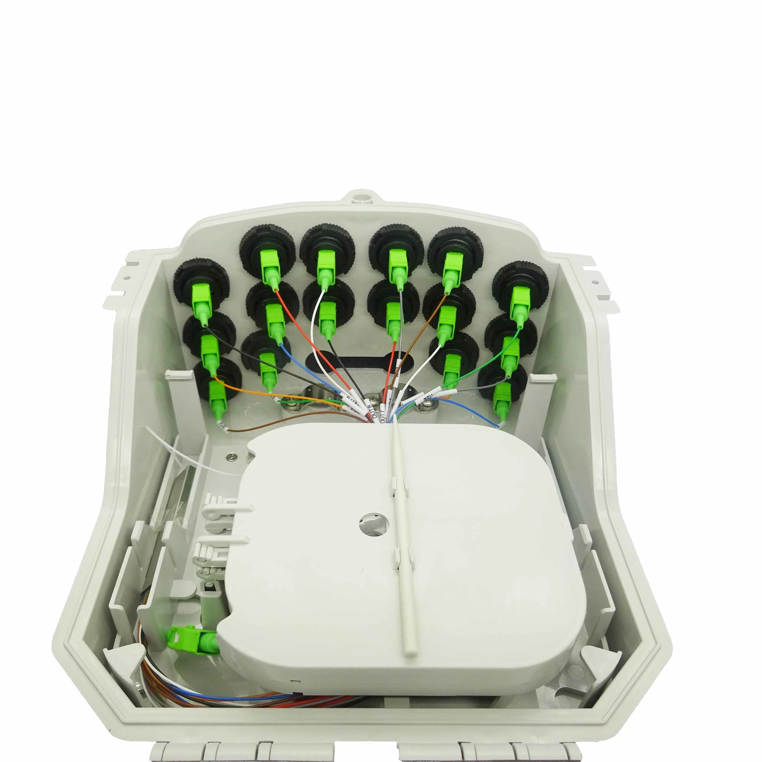 IP65 FTTH Waterproof 16 Port Fiber Optic Nap Termination Box Price with Pre-Connected Fast Connector Fiber Distribution Box