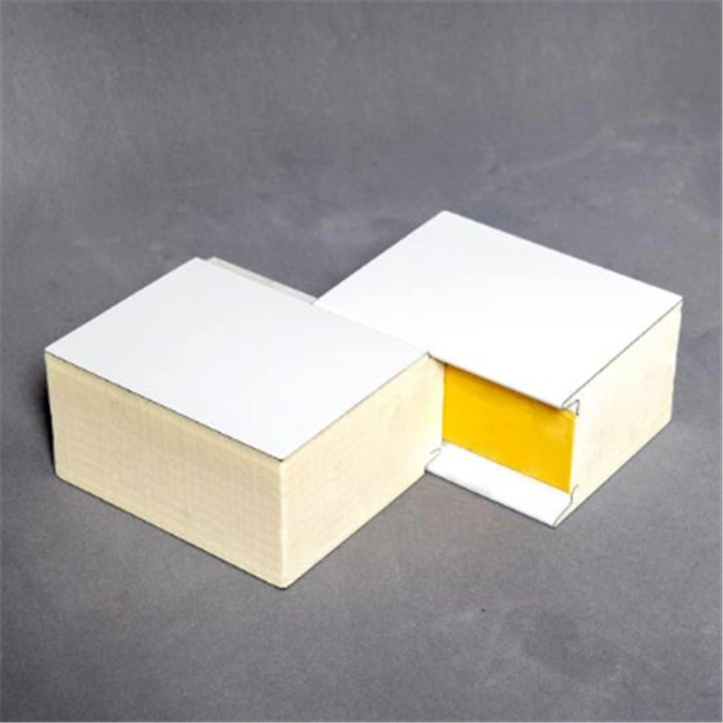 50mm 100mm Soundproof Mineral Wool Rock Cleaning Sandwich Panels for Clean Room