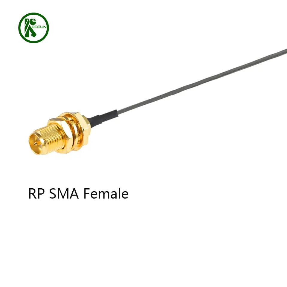 Rpsma Female to Ufl. Ipex Female Extension Cable Pigtail 1.13 RF Cable Antenna Ipex to SMA Cable Assembly