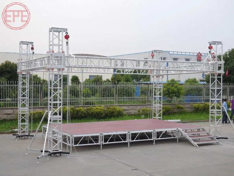 Équipement de scène Orchestre de concerts de musique de Truss Affichage d'événements École de Truss Événements Party Truss haute qualité aluminium Truss Black Truss