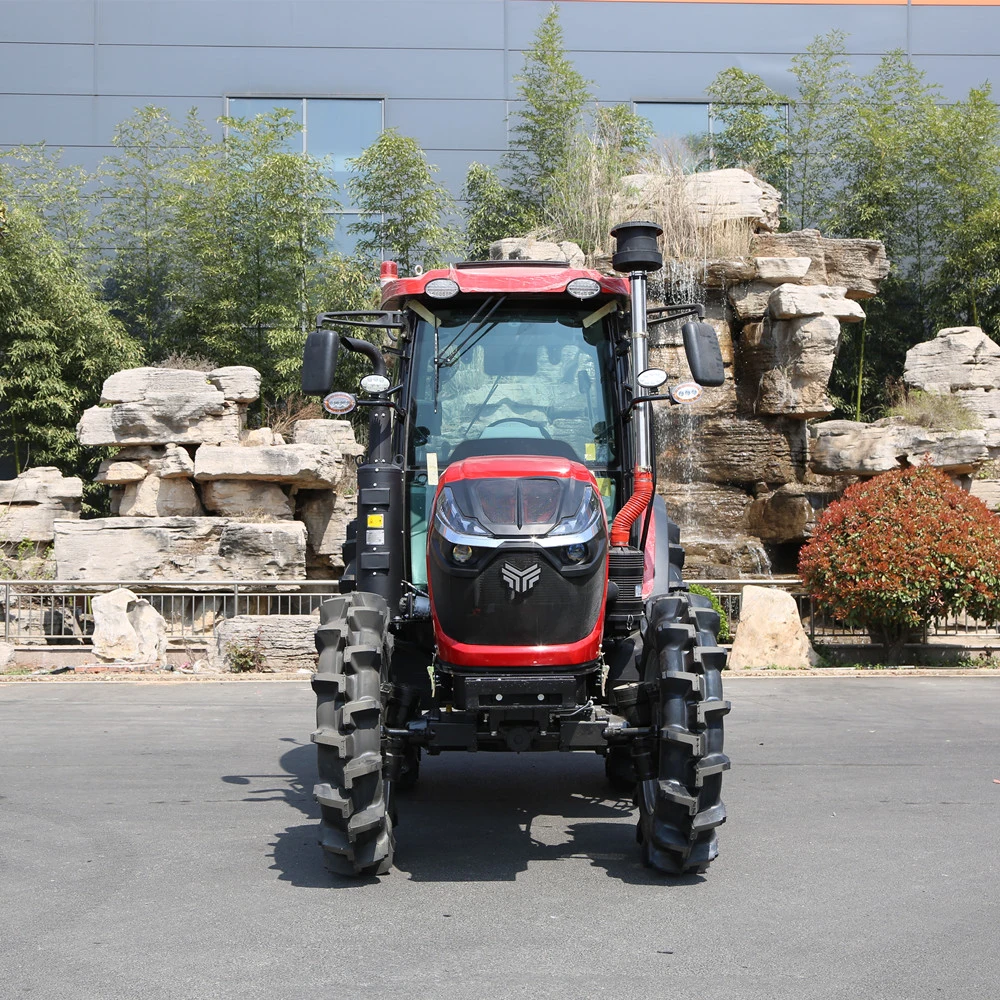 1004 Trator Mundial a venda directa de fábrica mesmo modelo popular de qualidade 100 HP Trator de Rodas do Trator Agrícola Lawn gás/diesel Tratores com 30 anos de vida de serviço