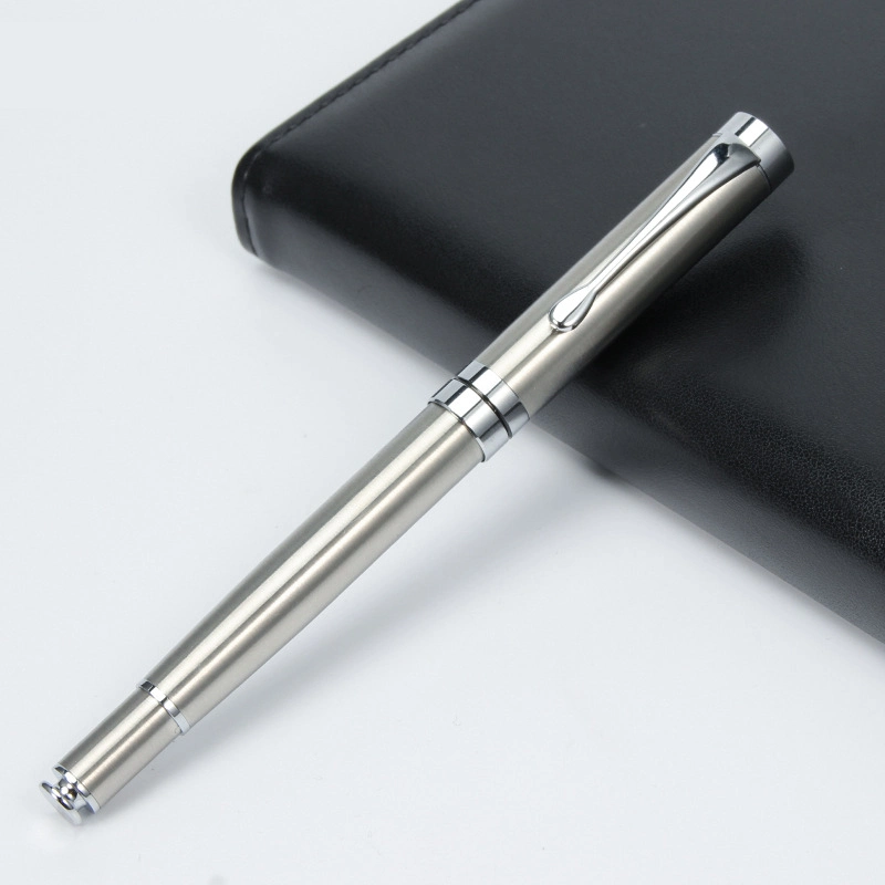 Black Gel Pen Business Gift Metal Signature Pen