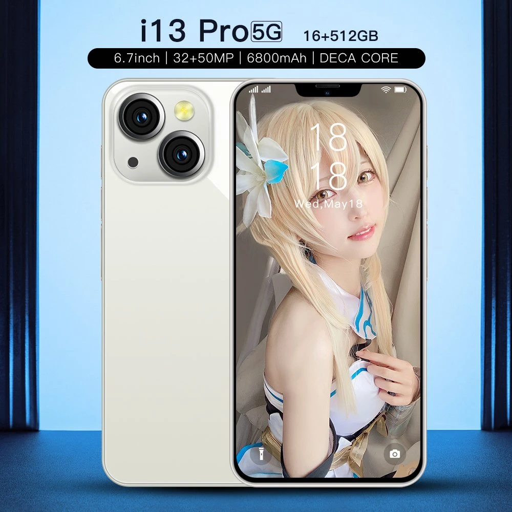 Wholesale/Supplier Smart Phone Phone 13PRO 6.3inches Phone Android Mobile Phones 16+512GB