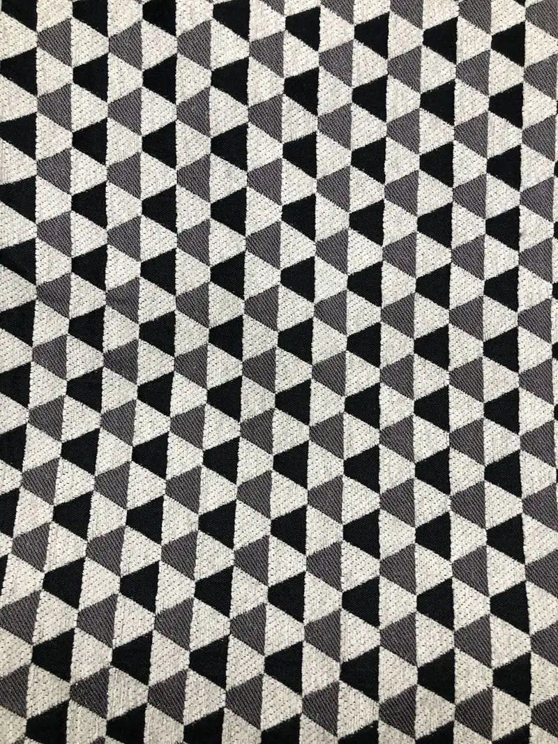 Personalisierung Design Muster Polyester Jacquard Stoff für Sofa und Kissen Polsterstoff