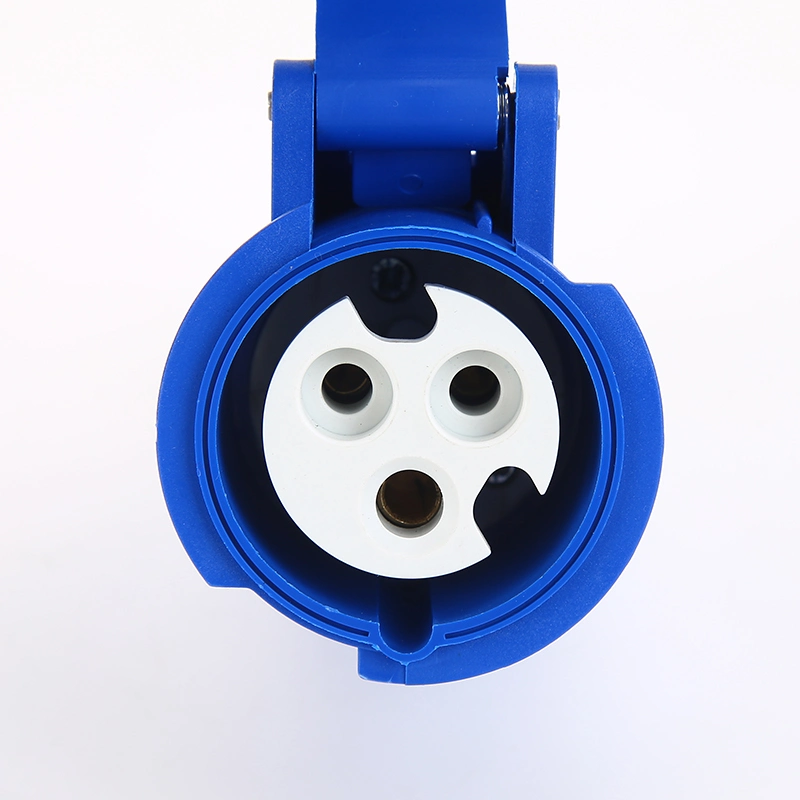 New Type Mobile Industrial Plug and Socket Connector 16A IP44 2p+E