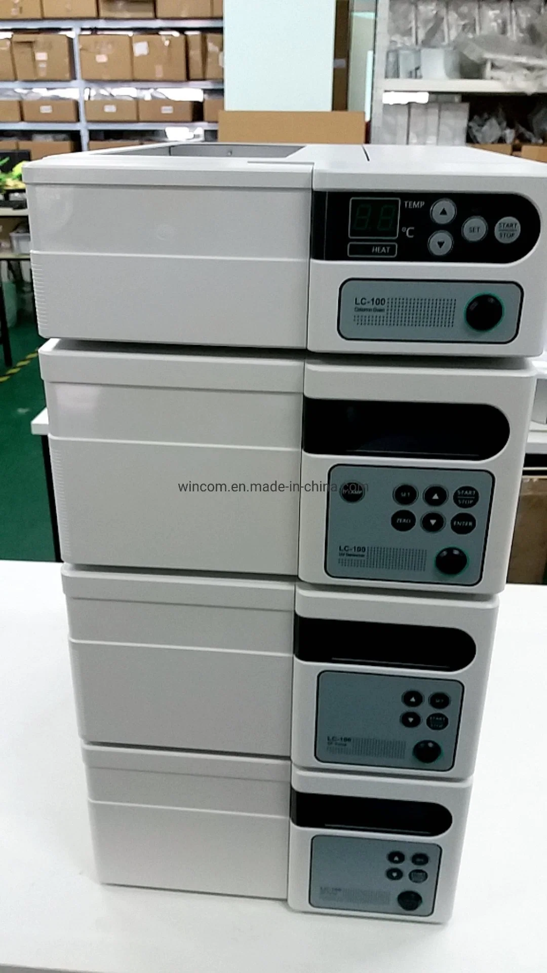 Wincom Equipo de Laboratorio Máquina de Cromatografía Líquida de Alto Rendimiento HPLC Gradiente