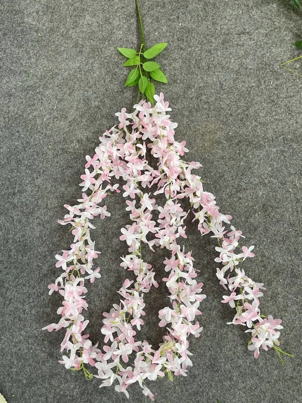 Seda artificial Cherry Blossom Hanging Vine artificial Hanging Flower