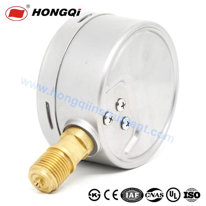 Hongqi 4 Inch Psi Pressure Gauge/Standard Manometer-Industrial Vibration Resistance Pressure Gauge