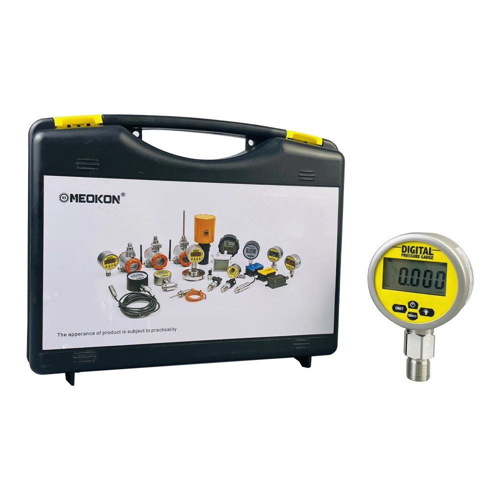 0-600bar Diaphragm Pressure Gauge with Data Logger with Digital Display MD-S280c