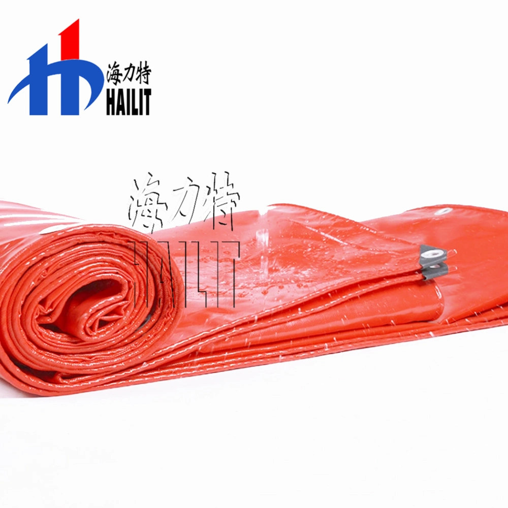 Trailer Cover Hlt Hard-Wearing Tarps PVC PE Tarpaulin for Truck Trailer (05)