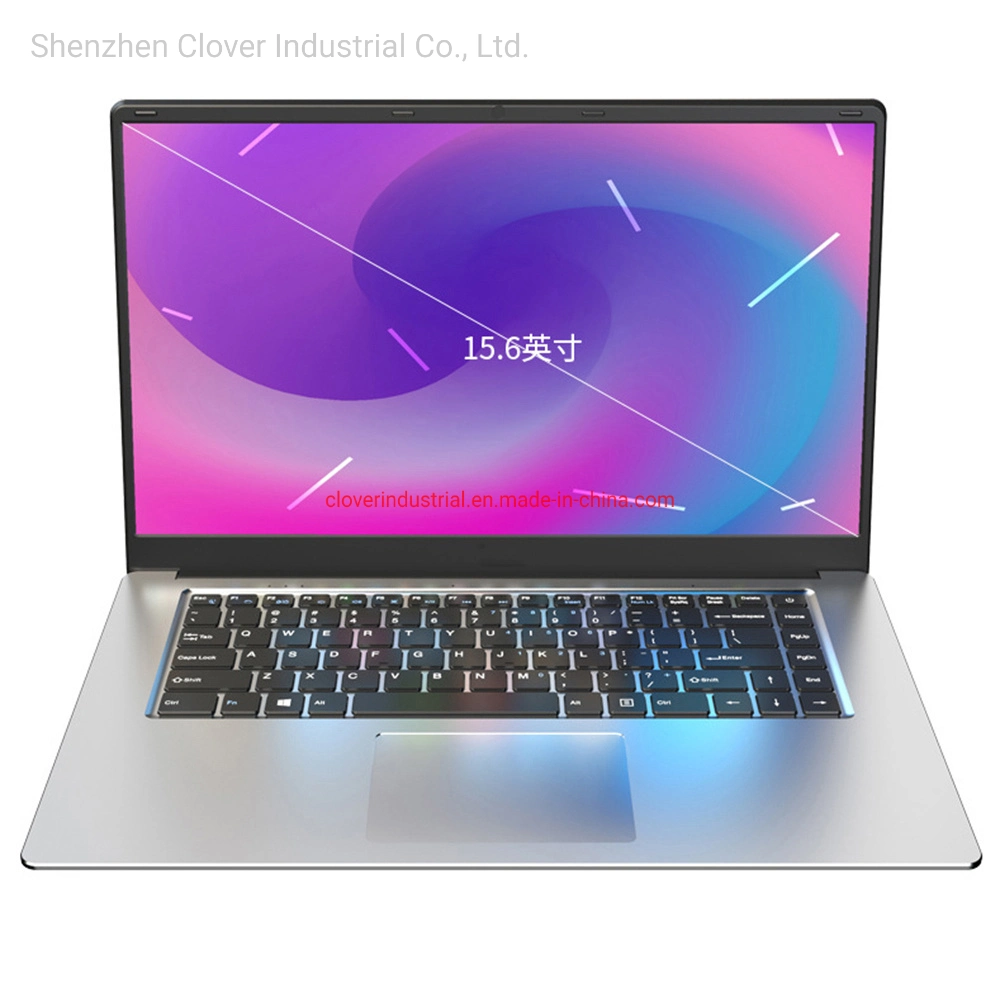 15,6 Zoll LED Slim Notebook Preiswertes hochwertiges J4125 i7 i5 128g Tragbarer Gaming-Laptop