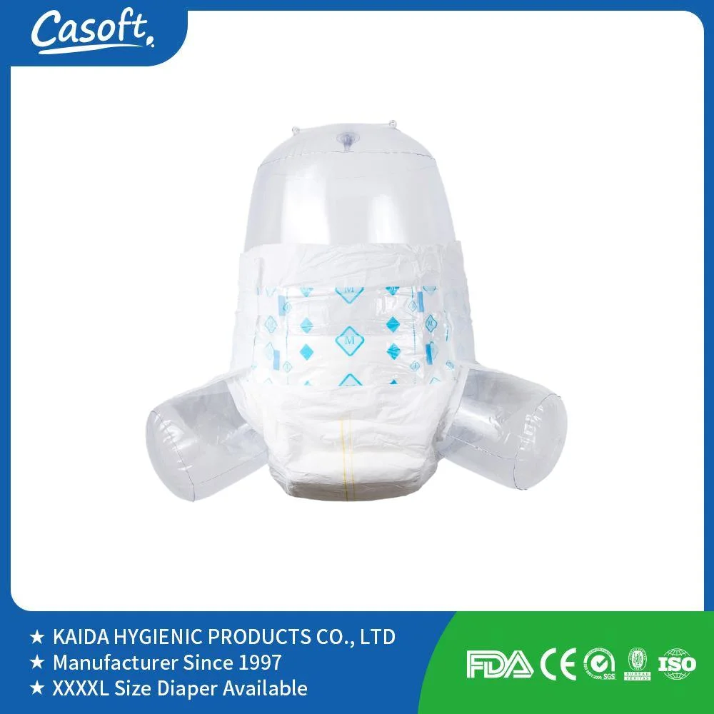 China Supplier OEM Casoft M/L/XL/XXL 4 Sizes Adult Waterproof Diapers Bales with Tabs in Philippines Russia Korea Us Malaysia Peru Chile EU China