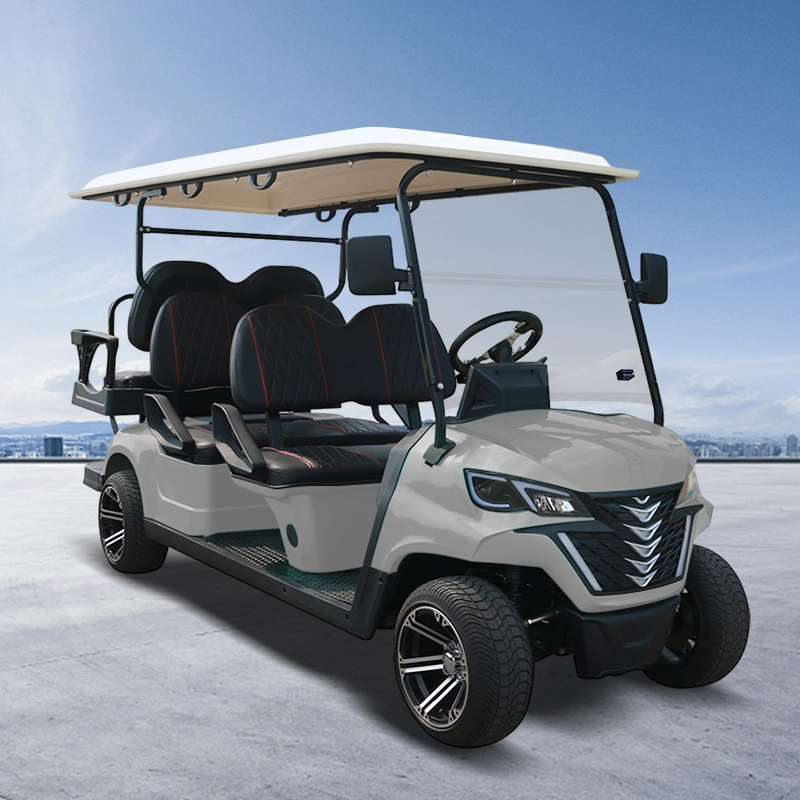 China High quality/High cost performance Golf Car Electric Golf Cart 4+2 Seater Forge G4+2