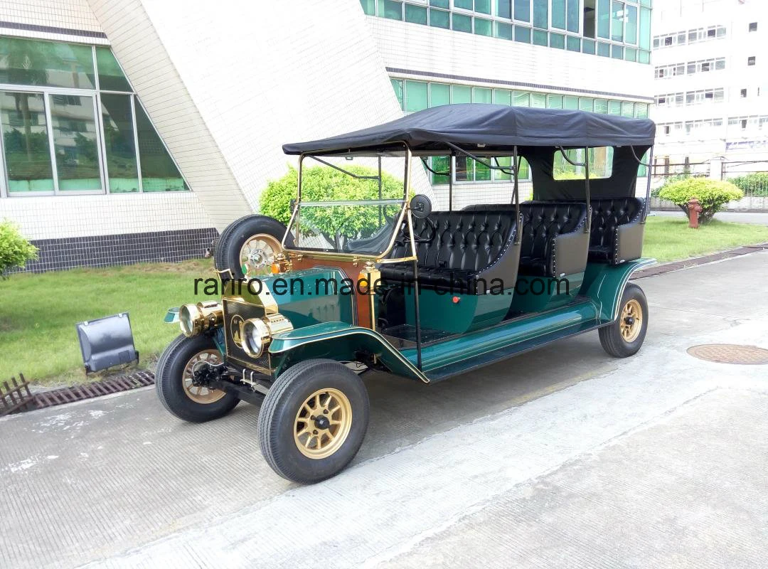 Factory 8 Seats Cheap Electrical Sightseeing Bus Electric Golf Cart Vintage Classic Car