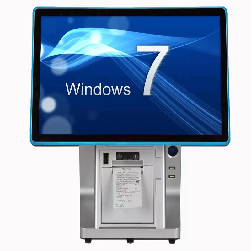 15" True Flat All in One Windows Touch POS Terminals for Restaurant