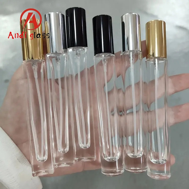 Refillable 1ml 2ml / 5ml / 8ml / 10ml Glass Perfume Tester Sample Spray Bottle