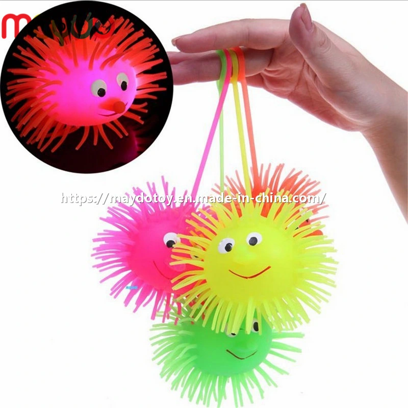 Novlety TPR Light up Puffer Ball Soft Plastic Flashing Yoyo Ball Toy

Novlety TPR Luz Puffer Bola de Plástico Suave Bola Yoyo Intermitente Juguete