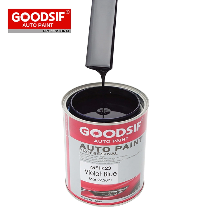 Goodsif Auto Paint Car Body Refinish Coating High Gloss Thinner Car Paint Varnish Coating