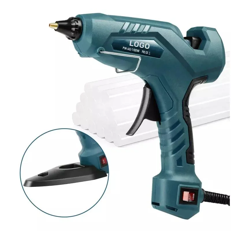 100W Hot Melt Glue Gun with Glue Stick for Quick Repair of DIY Project