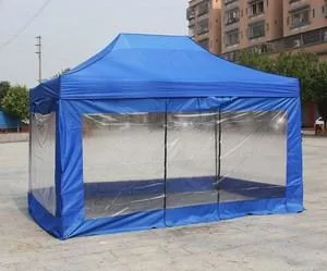 Garden Gazebo for Outdoor Party Exhibition and Sport Event with Transparent Sidewall Camping Tent