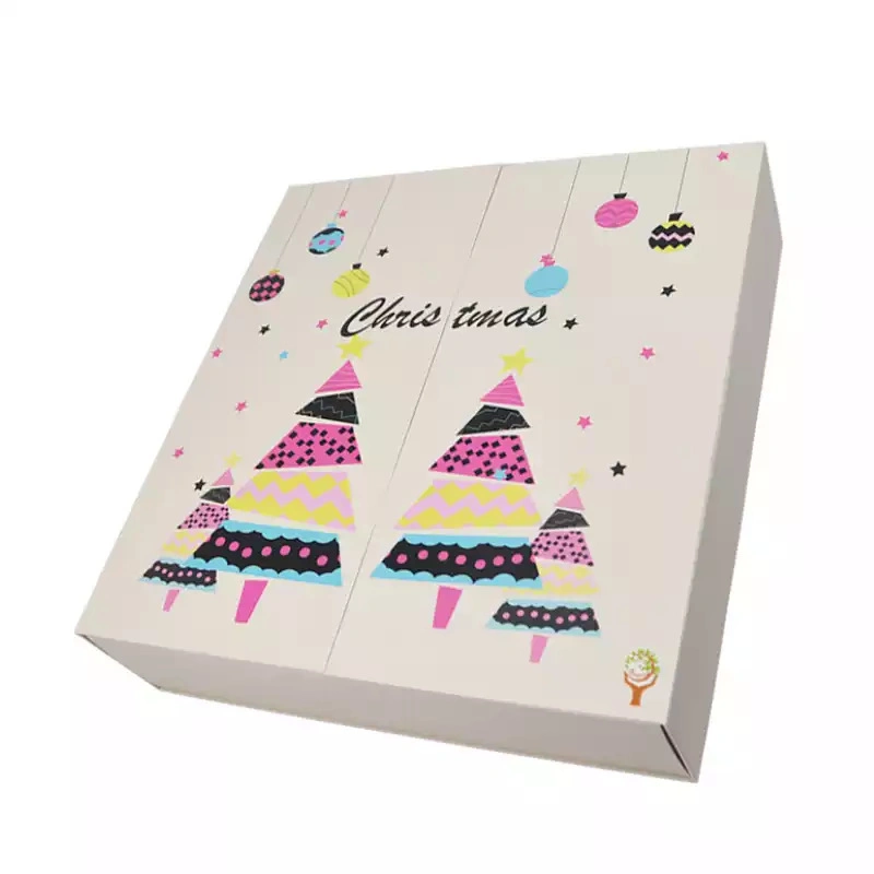 Caja Regalo personalizada cartón Candy Box Creative cuadro Calendario de actividades de promoción importante y vacaciones