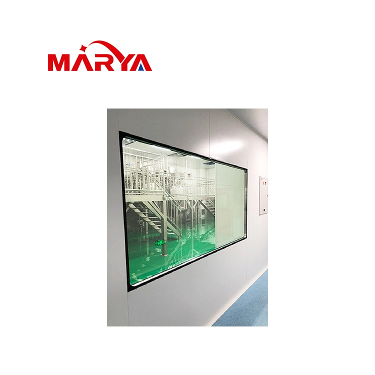 Marya China Manufacturer Pharma Industry CE Standard Clean Room Window with Modular Design