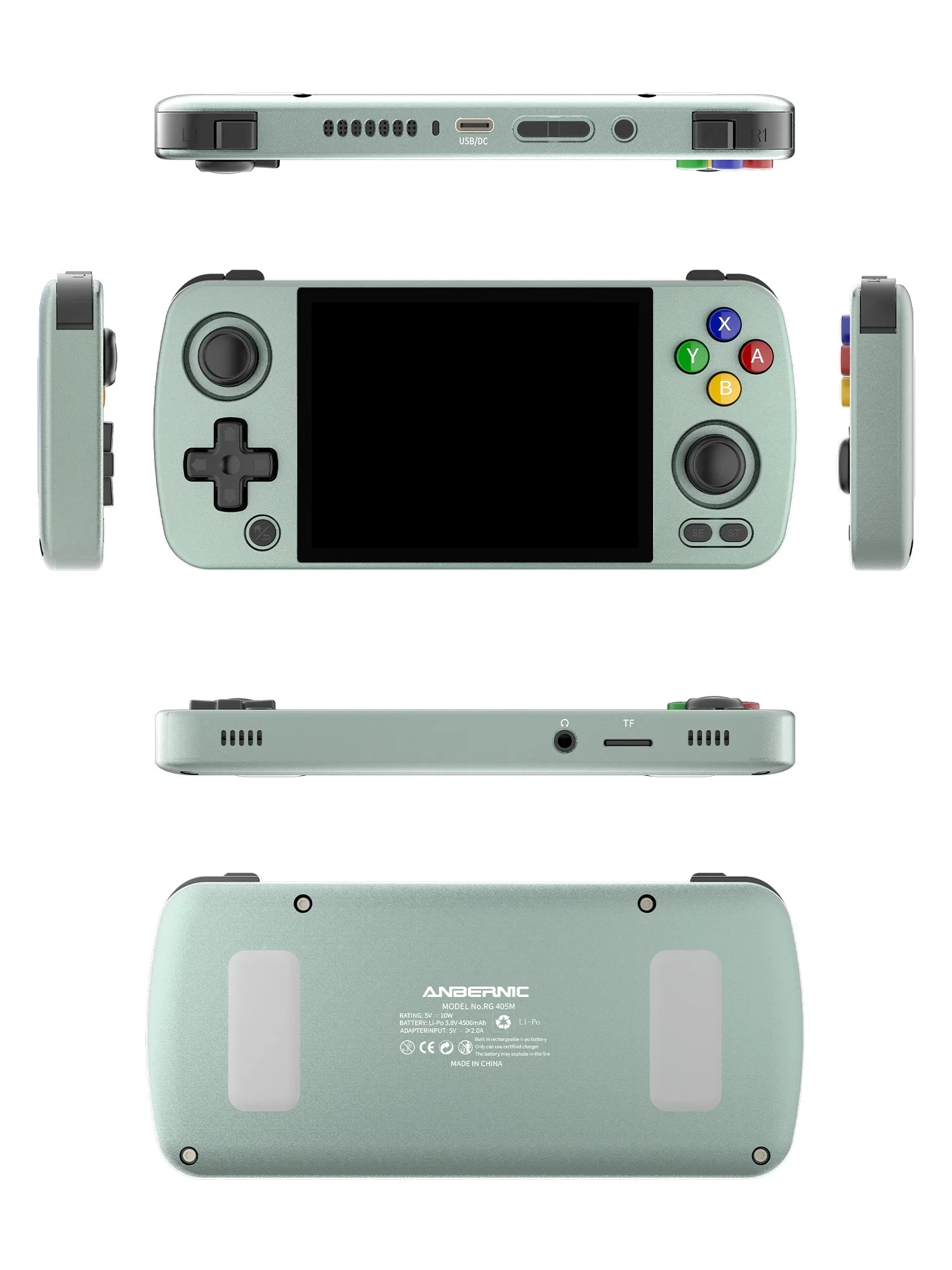 Anbernic Retro Psvita Rg405m Handheld Console 4 Inch IPS Touch Screen T618 CNC/Aluminum Alloy 2023 Games Controller