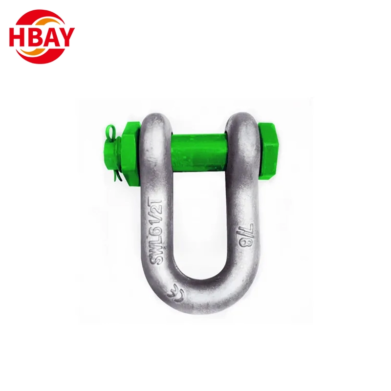 G2150 Galvanized Alloy Steel Marine Hardware with Safety Bolt Pin