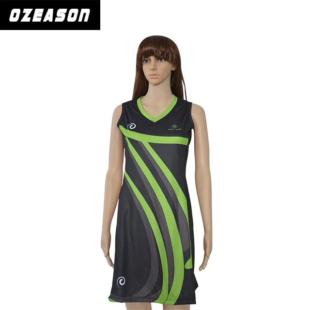 Hot Sale Personalized Netball Dress Wholesale/Suppliers Latest Sublimated Design Cheap Netball Dresses