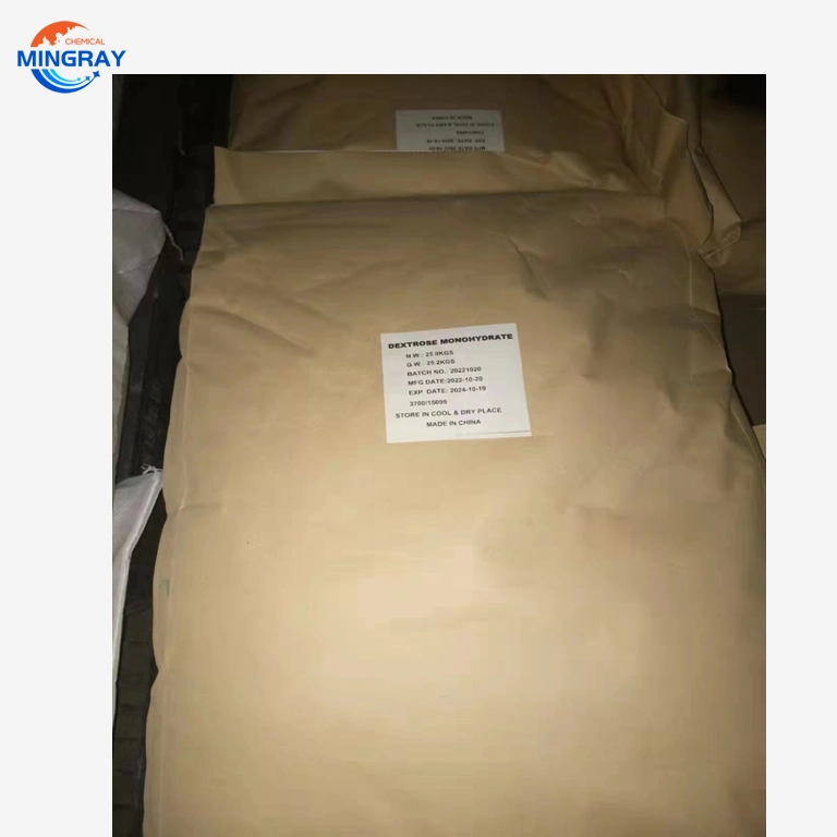 Горячие продажи пищевая добавка порошок белого цвета: CAS 14431-43-7 Dextrose Monohydrate Food Grade