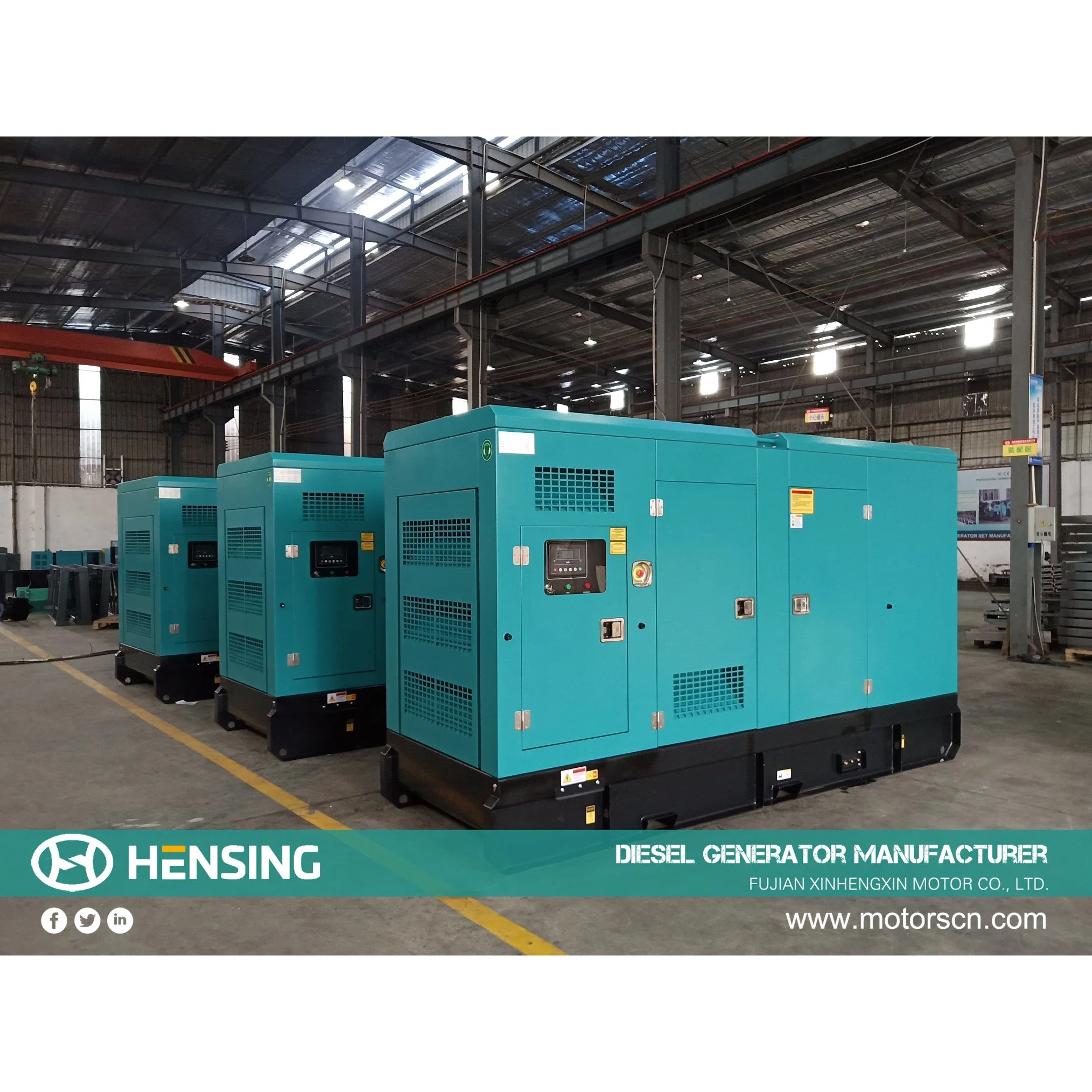 60kVA Cummins Diesel Generator Set 4BTA3.9-G2