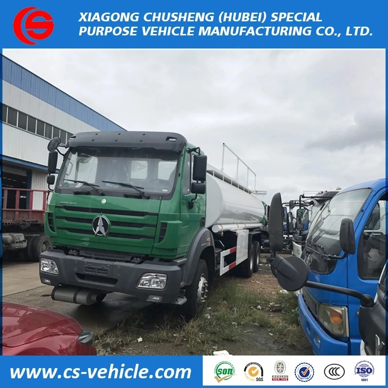 Beiben/HOWO 6X4 20000L Fuel/Oil Tank Truck Transportation with Dispenser