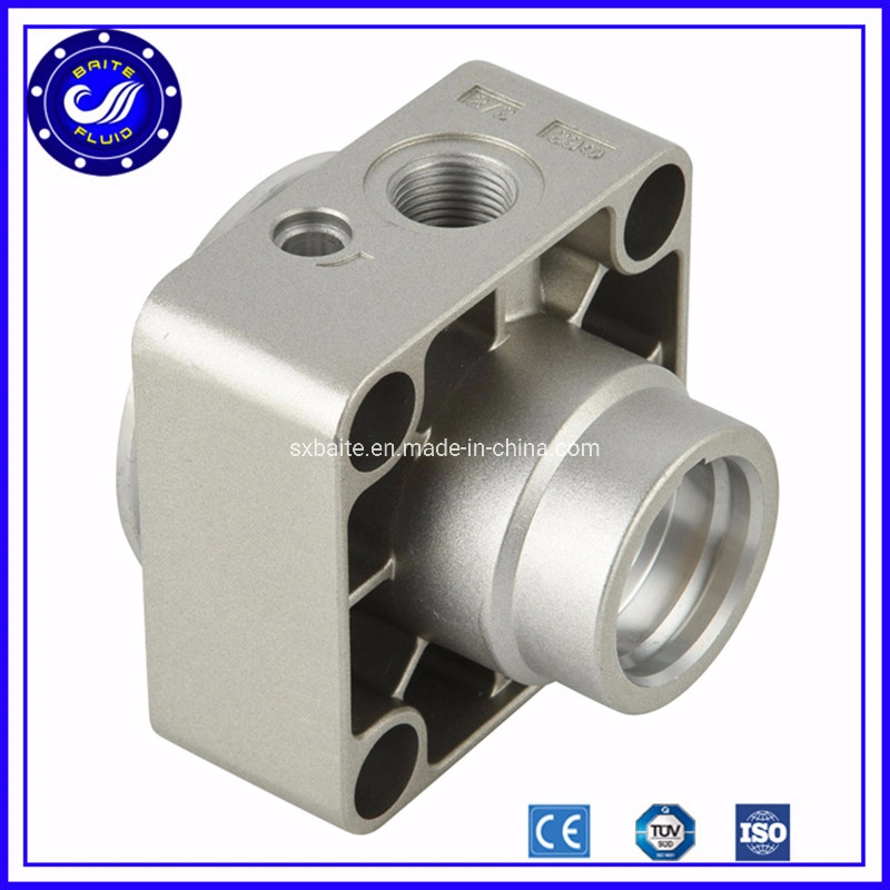 Pneumatic Air Cylinder Aluminum Alloy Front Cover Back Cover