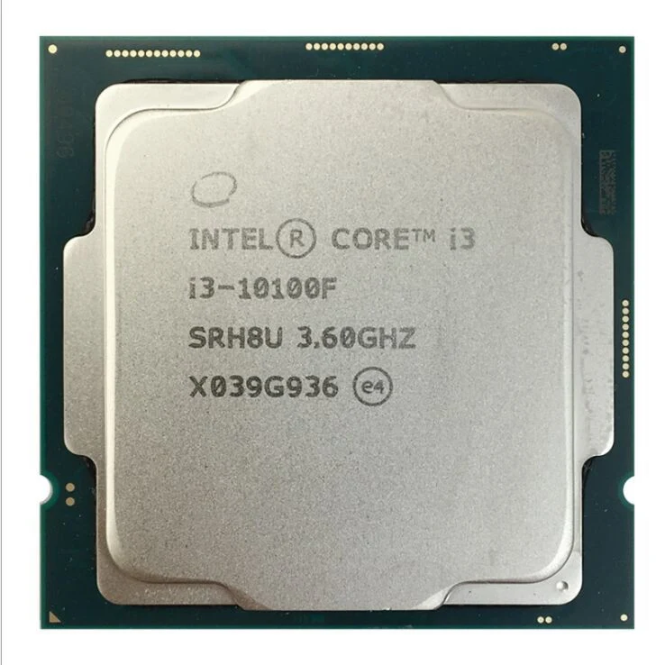 Core i3 10100f ЦП для Msi H410 B460 системной платы I3 10100f серии B460m-a PRO I3 10100f