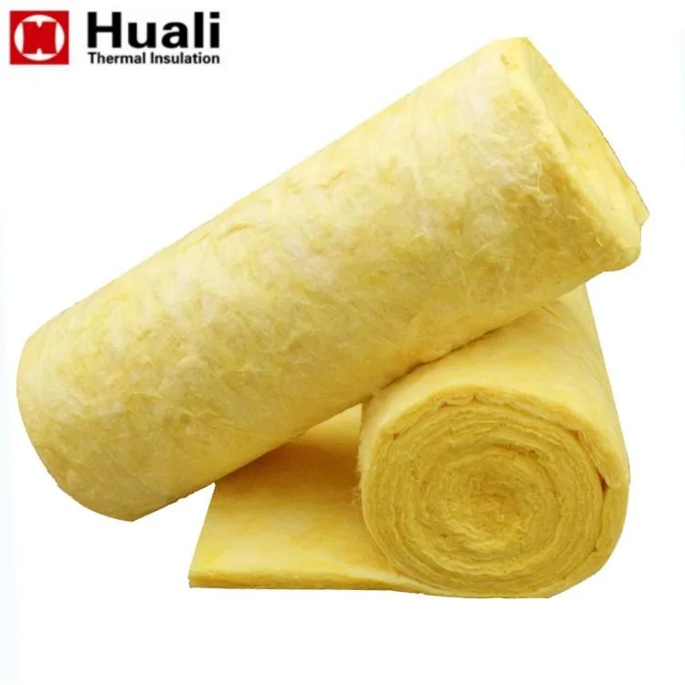 25mm Thick Fiber Glasswool Blanket Loose Glass Wool with Aluminum