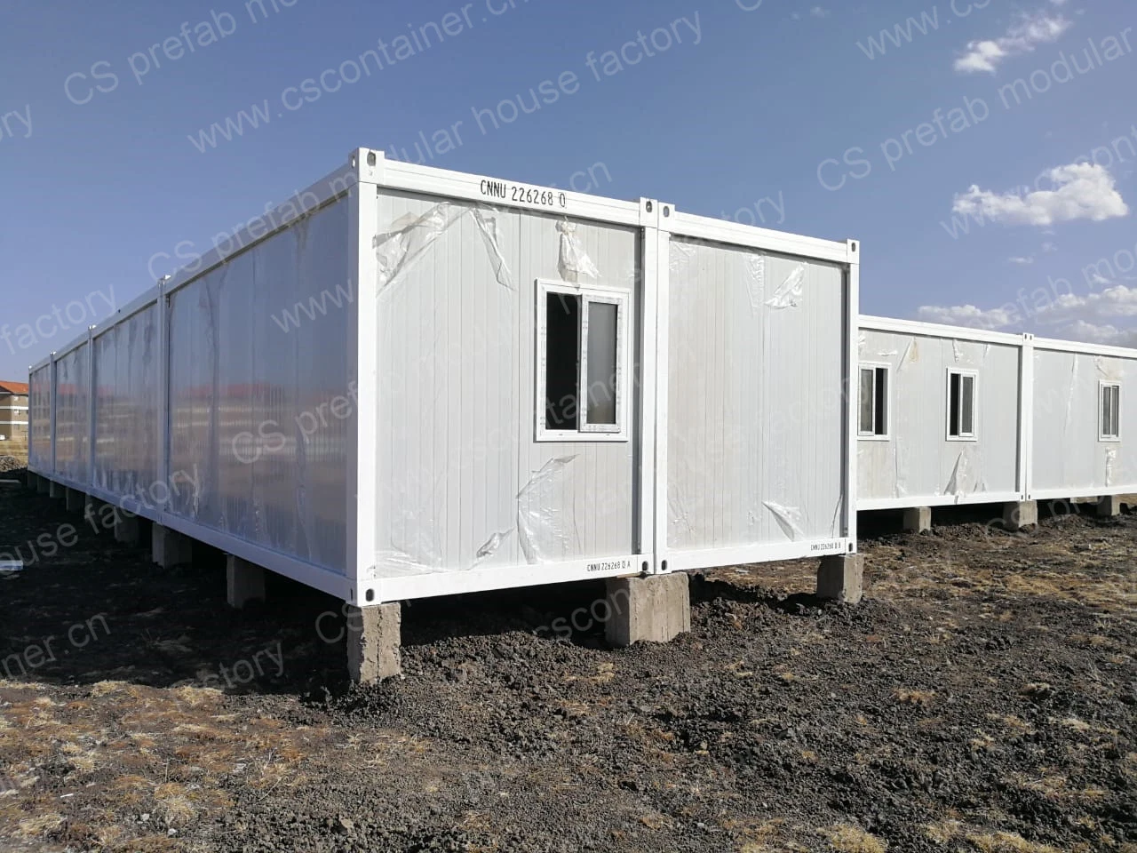 Fold-Able Movable Modular Designed Custom Made Prefab Container House, Professional Prefab Modular House