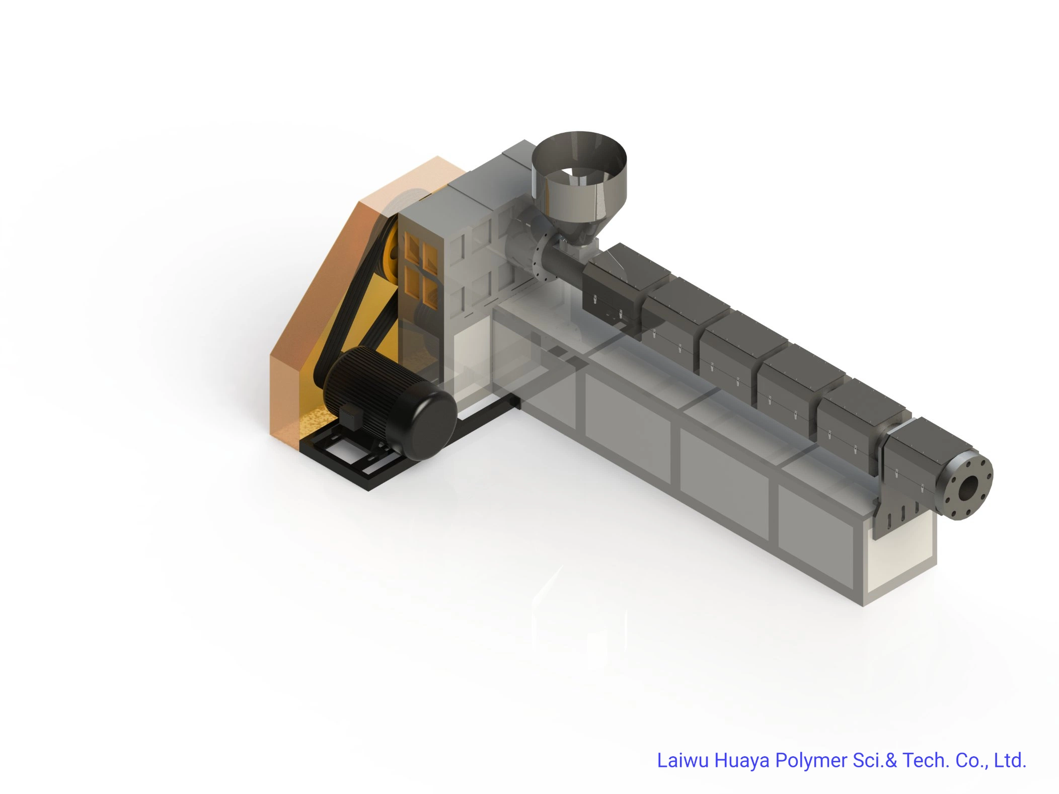 UHMWPE Rohr, das Maschine für Ölbrunnen Produktionslinie Extruder herstellt Verschleißfest