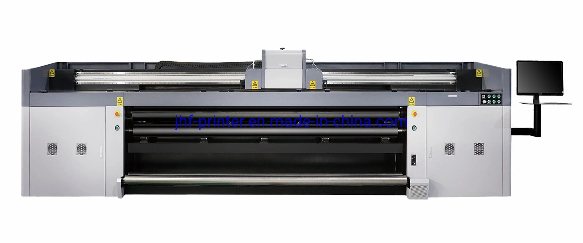 Fabricant chinois / Hybride / Imprimante UV V398 à plat / Roll to Roll avec boîte à lumière haute résolution Publicité Exposition Publicité
