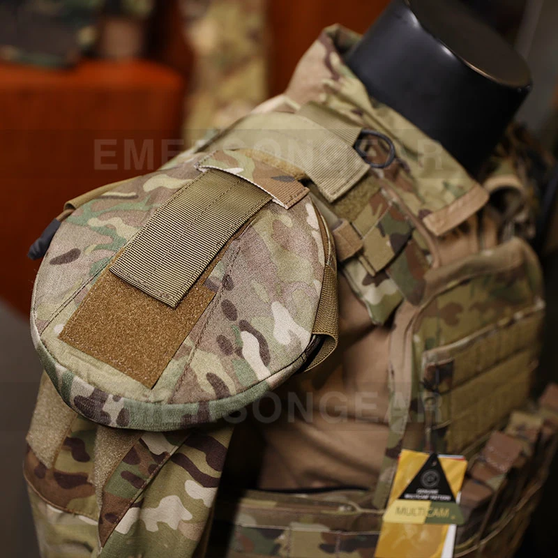 Emersongear Cordura 500D armadura de hombro táctica de nylon para AVS CPC Chaleco
